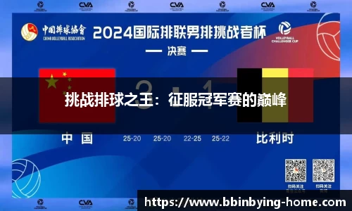 挑战排球之王：征服冠军赛的巅峰